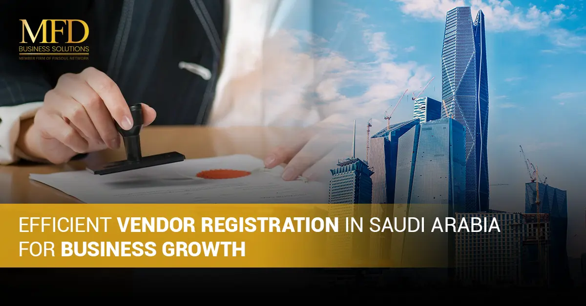 Efficient Vendor Registration