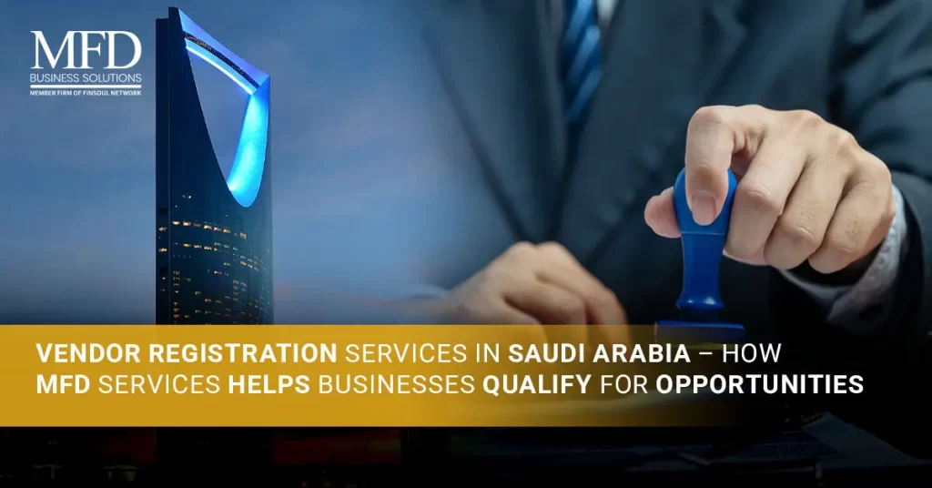 Vendor Registration Services in Saudi Arabia